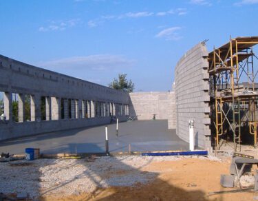 Construction of Morgan Elementary School