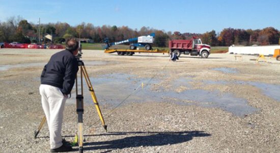 John Jones Chrysler Addition Surveying