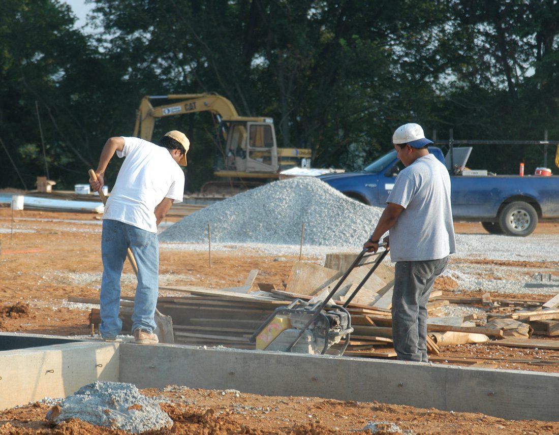 YMCA Harrison County Concrete Pour