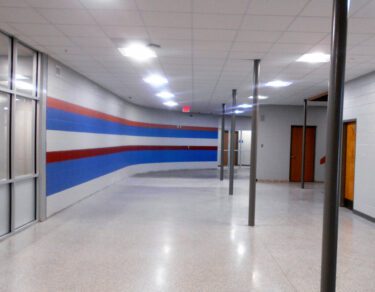 North Harrison Middle School Hallway