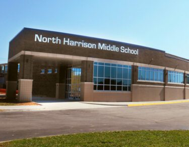 North Harrison Middle School Entrance