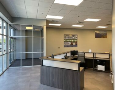 Interior reception space at Walnut Ridge RV